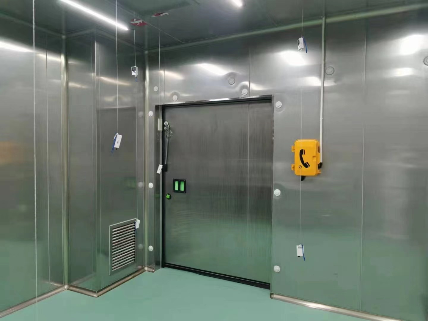 冷庫驗證現場